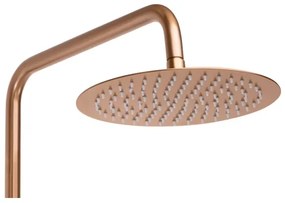 REA-P8807 - Sprchový set s termostatickou batériou LUNGO, kartáčovaná meď