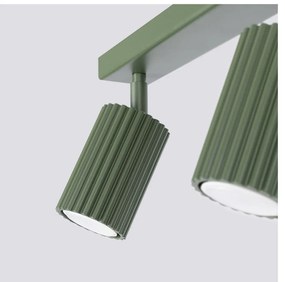 Zelené bodové svietidlo 6,5x45 cm Gleam – Sollux