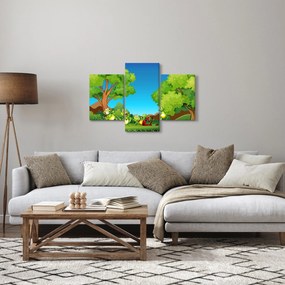 Obraz - Veselí žabiaci (90x60 cm)