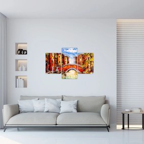 Obraz - Olejomaľba mesta III. (90x60 cm)