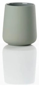 Zelený pohárik z kameniny na zubné kefky Zone Nova One