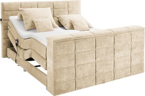 XXXLutz BOXSPRINGOVÁ POSTEĽ, 180/200 cm, piesková Carryhome - Online Only spálne - 002220044906