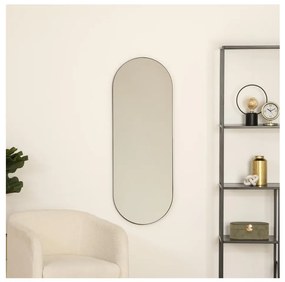 Atmosphera - Nástenné zrkadlo SELENA 112x40 cm čierna