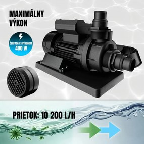 Piesková filtrácia k bazénu AQUA,   10 200 l/h, modrá Jurhan