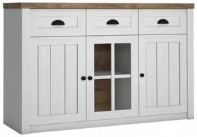 Komoda PROVENCE K3S, sosna andersen / dub lefkas