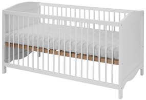 Livarno home Detská postieľka, 140 x 70 cm (biela)  (100384945)