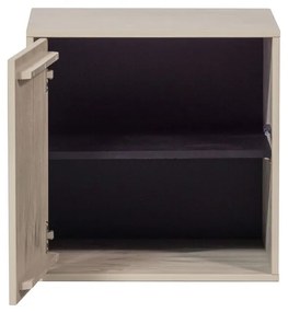 Krémová modulárna skriňa z borovicového dreva 50x50 cm Daily – vtwonen