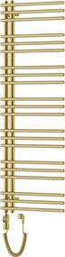 Mexen Neptun, elektrické vykurovacie teleso 1400 x 500 mm, 600 W, zlatá lesklá, W101-1400-500-2600-50