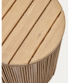 Okrúhly záhradný odkladací stolík ø 40 cm Mesa – Kave Home