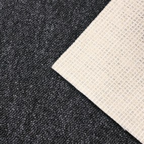 Condor Carpets, Metrážny koberec Classica 87, záťažový, na mieru, šíře 4m,5m, šedá, ab (mriežka), chodba / predsieň