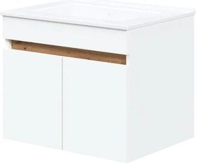 Skrinka pod umývadlo Puresa 60 cm, biela
