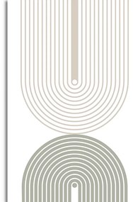 Obraz minimalistické dúhy Mid-Century