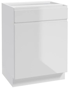 Kuchynská skrinka Paro B60 1D1S biela