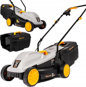 Elektrická Kosačka Na Trávu S Reguláciou 35 L, Ľahká, Silná, Veľký Kôš Besten
