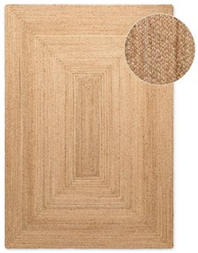 Obojstranný/ručne tkaný jutový koberec v prírodnej farbe 160x230 cm Sharmila Natural Brown – Hanse Home