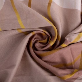 Matex Luxusné bavlnené saténové obliečky 140x200 + 70x90 cm - Prestige "Piesočná elegancia"