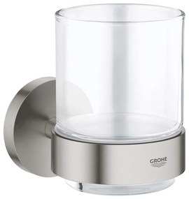 GROHE 41194DC0 - Sklenený pohárik s nerezovým držiakom START