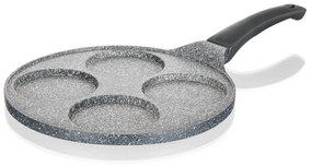 Banquet Panvica na 4 lievance s nepriľnavým povrchom Granite Grey, pr. 26 cm