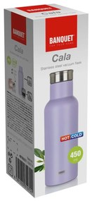 Banquet Termoska nehrdzavejúca CALA 450 ml, lilaml, lila