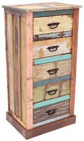 furniture-nabytek.cz - Drevená komoda so šuplíkmi z manga 60x120x45