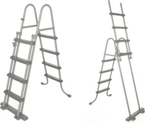 Bazén Bestway s rámom 610x366x122, 10 v 1, rebrík s pumpou + LED 56719