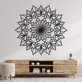 Drevená mandala Kvet života - Luxusná nástenná dekorácia | SENTOP HDF0247