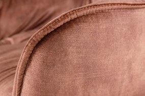 Barová stolička Milano brown velvet