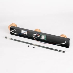 Brilagi - Bodové svietidlo HYGGE 3xE14/15W/230V čierna/dymová