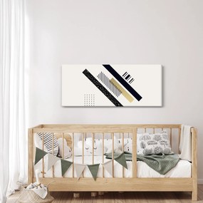 Obraz - Geometrické tvary N⁰5 (120x50 cm)
