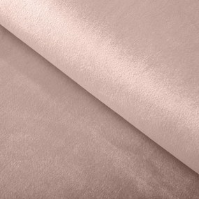 Biante Veľký zamatový oválny obrus Velvet Premium SVP-043 Púdrovo ružový 160x200 cm