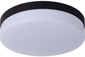 Lucide 79111/30/30 - LED Kúpeľňové svietidlo BISKIT LED/18W/230V IP44 čierna