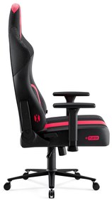 Látkové herné kreslo Diablo X-Player 2.0 King Size, karmínovo-antracitové