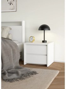 Biely nočný stolík Next – Tvilum