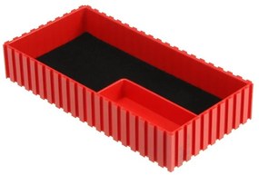 Plastová krabička na mikrometer 35-100x200 mm, červená