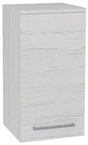 Mereo, Mereo Bino kúpeľňová skrinka horná 63 cm, ľavá, Multidecor, Pino Aurélio, MER-CN695PINO