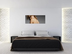 Obraz kúpajúcej sa ženy (120x50 cm)