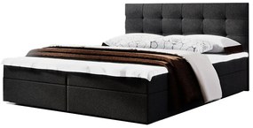 Čalúnená posteľ LAKE 2 + matrac - cosmic100 / 140x200 / s vrchným matracom
