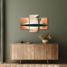 Obraz stromu na ostrove (90x60 cm)