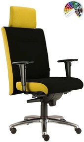 Záťažová kancelárska stolička NONSTOP 24/7 čalúnenie ERA