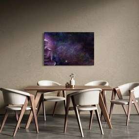 Obraz - Budha s kvetmi života (90x60 cm)