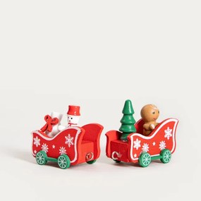 Vianočná dekorácia CASTOR vláčik 753930