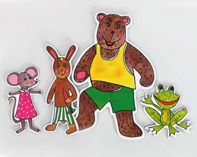 MARIONETINO Bábky a kulisy k rozprávke Boudo, budko