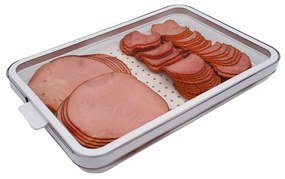 Rotho Organizér do lednice, s víkem a speciální podložkou 1,3l CAUMA