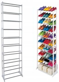 Verk Skladací botník Amazing Shoe Rack 30 párov bílá