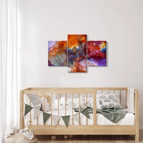 Obraz - Abstraktné atramentové umenie (90x60 cm)