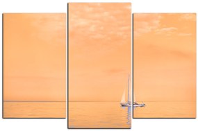 Obraz na plátne - Plachetnica na mori 1248FC (90x60 cm)