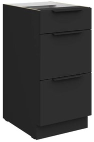 Kuchynská skrinka Aria-Bl/Bl Anti Fingerprint 40d 3s Bb