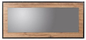 Zrkadlo Idea Black and Atlantic Pine, 150 cm, L