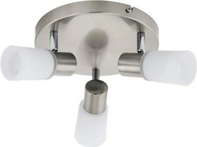 Eglo 55428 - LED Bodové svietidlo 3xE14/4W/230V pr. 21 cm matný chróm