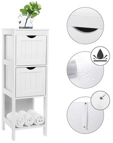 Kúpeľňová skrinka ZOE biela